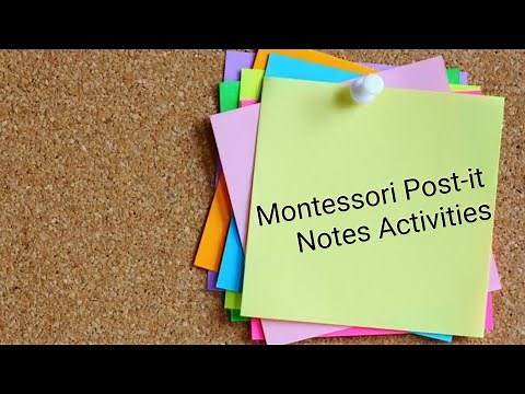 4 Ways too teach with Sticky Notes( Post-it notes) in the Classroom| Kids Learning activities