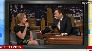 Carly Fiorina sings on 'The Tonight Show'