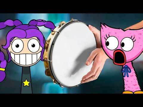 Incredibox Sprunki Poppy Playtime vs Real Instruments