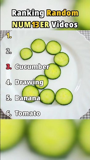 Ranking Random Number Videos 5 to 0 #Shorts