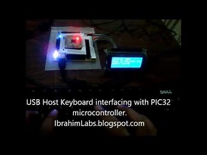 USB HID host Keyboard using PIC32