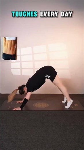 Flat Belly & Sharp V-Line | 5 Simple Exercises #fitnessmotivation