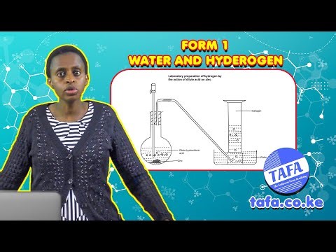 FORM 1 CHEMISTRY - WATER AND HYDROGEN - THE ACHIEVERS FOCUS ACADEMY (TAFA)