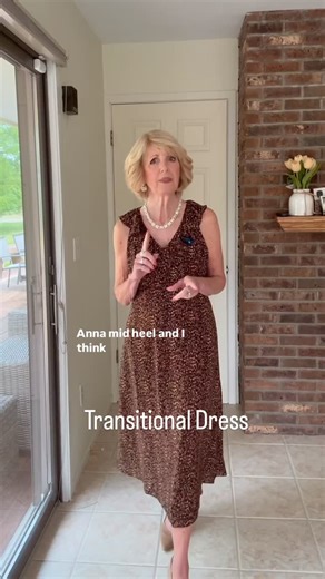 Candace Leslie Cima on Instagram: "Wear now with Whites and Beige…. Wear later with Browns, Tans & Blacks. This is the perfect transitional dress. 25% off right now. Discount added at checkout. Comment smcdresses to receive the link."