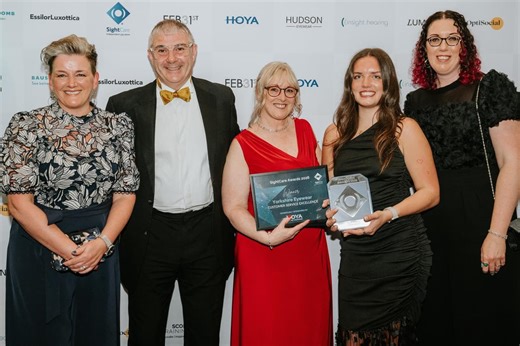 Knaresborough independent optician wins Customer Service Excellence award at SightCare Awards 2026