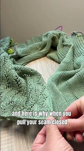 The Slipknot hack in Mattress stitch.