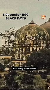 6 December 1992 BLACK DAY 🖤🕌 . #neverforget #6december #babrimasjid | EnjoywithSh