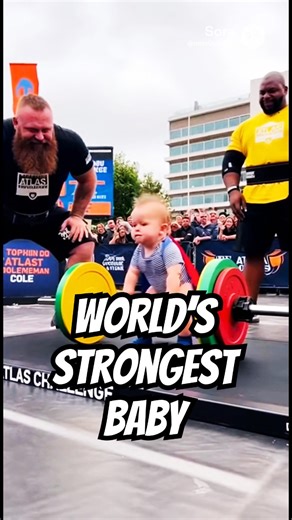 World’s Strongest Baby - Deadlift