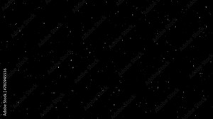 Slow and tiny snow falling animation on alpha