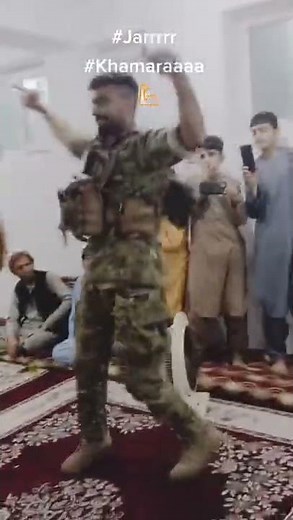 Afghan Soldier mast dance 2021