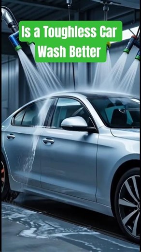Is a Touchless Car Wash Actually Better? High-Tech Deep Clean Tested#CarWash #TouchlessCarWash