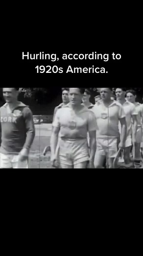 Hurling, according to 1920s America.