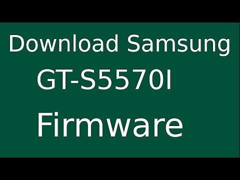 How To Download Samsung Galaxy Mini GT-S5570I Stock Firmware (Flash File) For Update Android Device