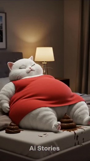 5.9K views · 17K reactions | Fat cat sad story  but she found the...