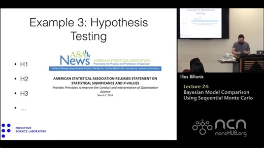 普渡大学不确定性量化Lecture 24 Bayesian Model Comparison using Sequential Monte Carlo