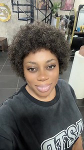 Perruque afro poivre et sel disponible stock très limité | CHIC DAME