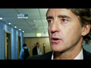 Manchester City 4-1 Aston Villa: Roberto Mancini's post-match interview