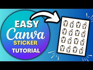 Make Custom Stickers in Canva Step by Step