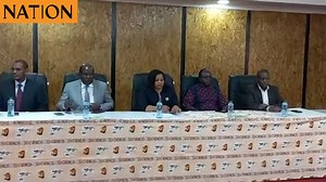 Chebukati attends meeting on deferred polls alongside the four 'breakaway' IEBC commissioners led by Cherera | Nation