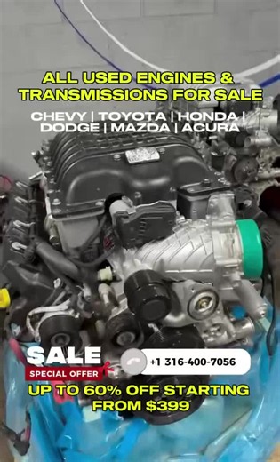 Affordable Used Engines and Transmissions for Sale