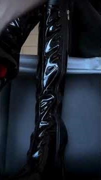 ASMR Leather Boots Tapping 👢 (Close Up Sounds)