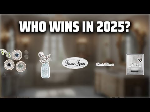 The Top 5 Best Powder Room Decor in 2025 - Must Watch Before Buying!