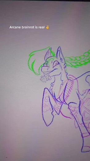 #fyp #mlp #mlpart #mlpfanart #mylittlepony #mylittleponyart #crossover #mlpcrossover #lol #leagueoflegends #arcane #jinxarcane #jinxlol #jinx