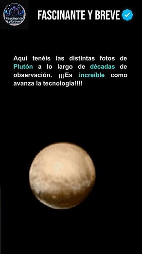 Así cambió Plutón en solo 80 años.