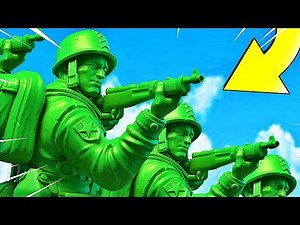 MY ARMY OF PLASTIC SOLDIERS! (The Mean Greens)