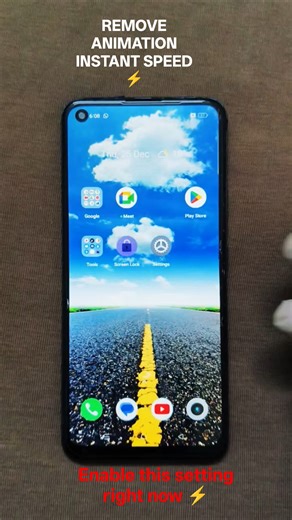 Phone feeling slow? 🐌Remove animations = instant speed boost ⚡