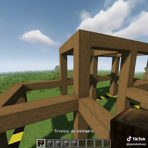 como construir casa medieval..... #minecraft #construção #totorial #fouryou
