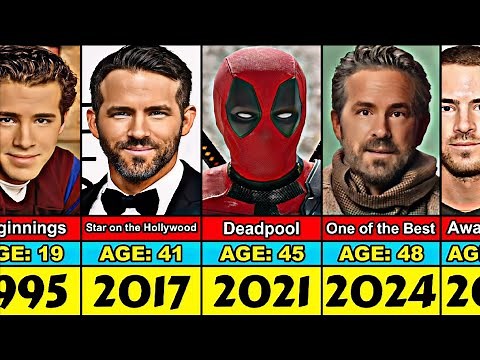Ryan Reynolds Transformation From 1 to 48 Year Old
