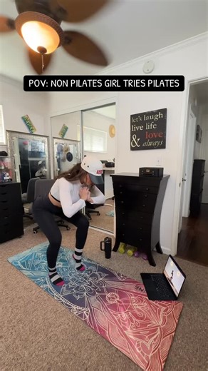 Day 8 of the 25 Day Pilates Challenge by Izzy! @izzysamuel #pilatesworkout #pilatesbyizzy #25daypilateschallenge #matpilates #pilatesinspiration | Devin Khoury Kilgore