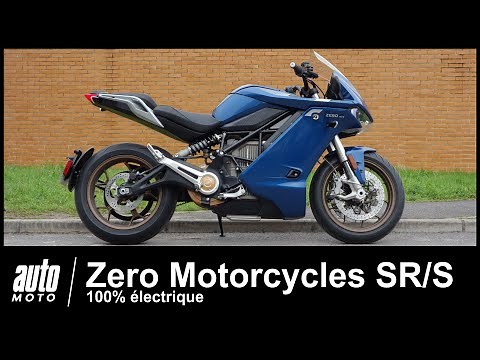 ZERO SR/S Electric Motorcycle 1st French Test POV Auto-Moto.com