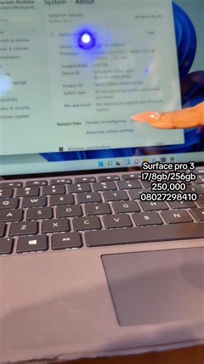 Affordable UK Used Microsoft Surface Pro 3 for Sale