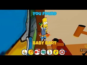 Where is BABY BART in FIND THE SIMPSONS Roblox [ UPDATED 2025 ]