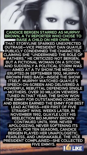 “When a U.S. Vice President Declared War on a Sitcom… and Lost 😳📺”