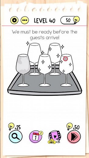 Brain Test: Tricky Puzzles Level 40