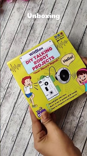 DIY Talking Robot Kit #unboxing