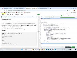 Minimum Cost Path | GFG | POTD | Dijkstra Algorithm
