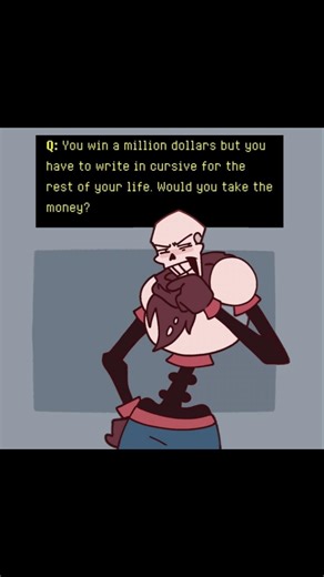 Papyrus QNA / Comic Dub / NOT MINE #undertale #papyrus #sans #comicdub