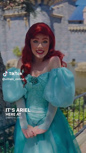 Hugs and Fishes with Ariel at Disneyland