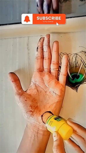 Easy mehndi design using bottle ❤️ ||mehndi tutorial|| #shorts #henna #mehndi #ytshorts