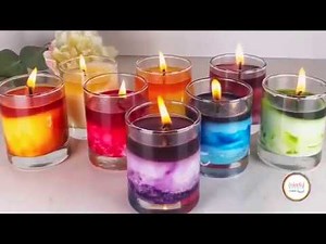 A Colorful Affair DIY candle making tutorial