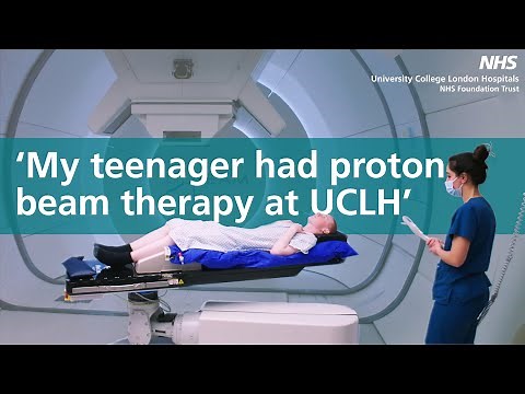‘My teenager had proton beam therapy at UCLH’ – our experience