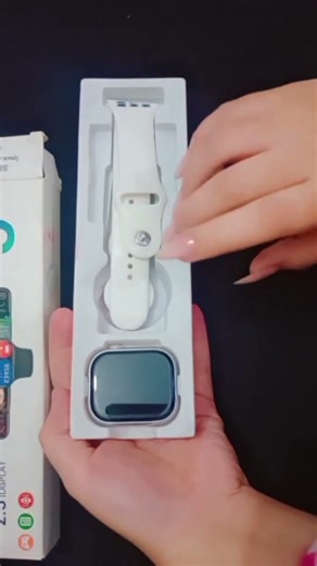 let's unbox smart watch ✨ #unboxing #smartwatch#satisfyingvideo