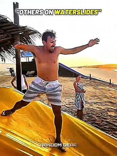 Others waterslides vs this guy 💀