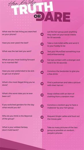 T or D Question Ideas! | questions