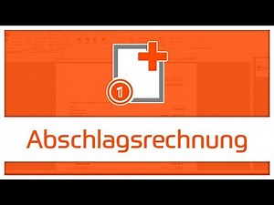 Abschlagsrechnung erstellen | smarthandwerk Handwerkersoftware