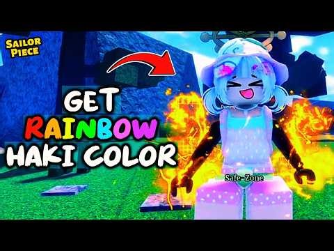 How To Get RAINBOW HAKI COLOR In Sailor Piece (Roblox)